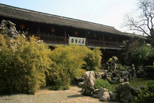 揚州個園圖片