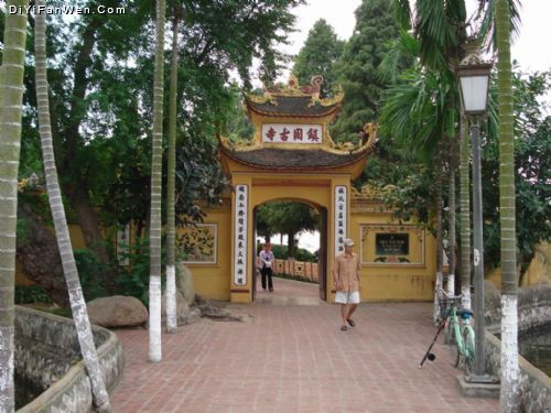 越南河內的西湖圖片