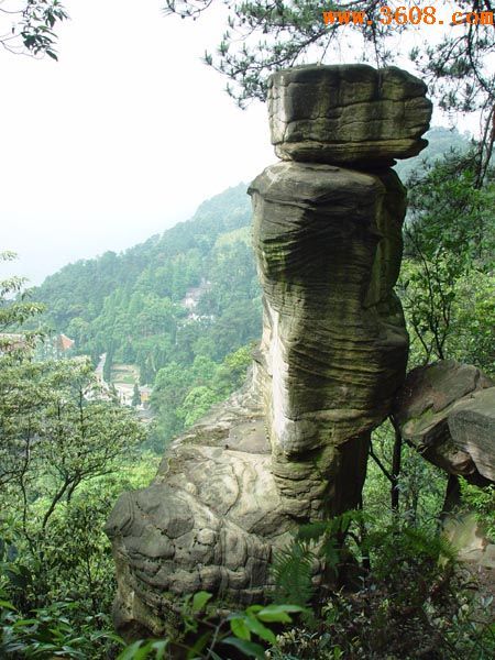 縉雲山風景圖片