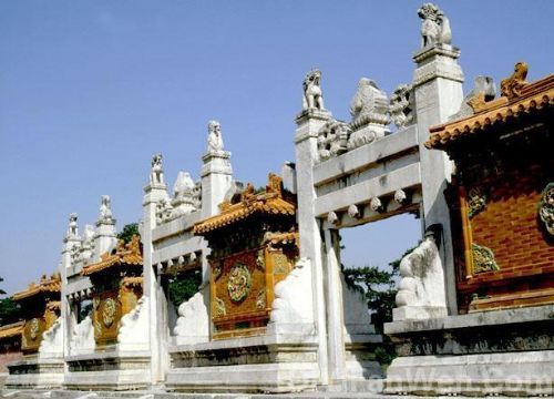 河北清東陵圖片