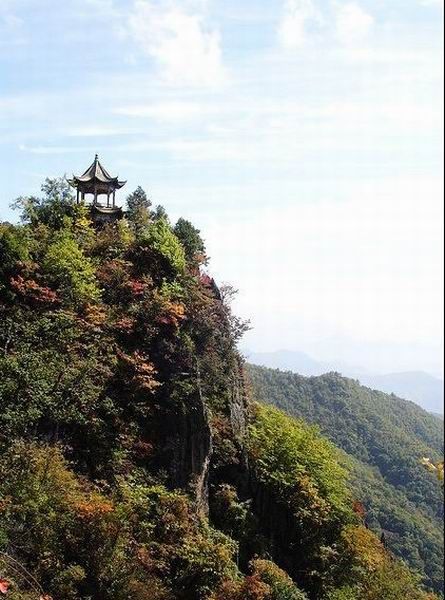 陝西南宮山圖片