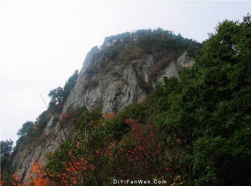陝西南宮山圖片