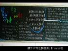 節約資源黑板報圖片