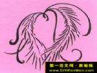 黑板報的花邊圖案