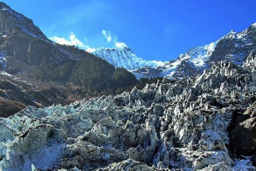 明永冰川圖片