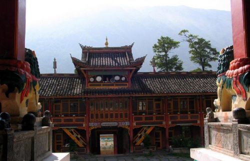 四川康定南無寺圖片