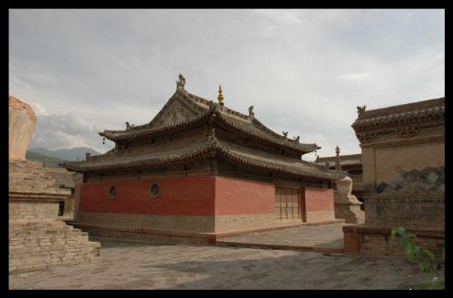 青海瞿曇寺圖片