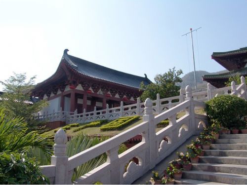 三亞南山寺圖片