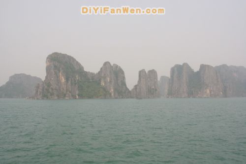 海上桂林下龍灣圖片