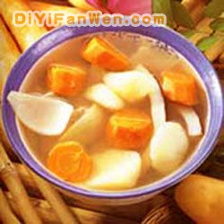 椰子馬鈴薯牛肉湯 （圖 ）