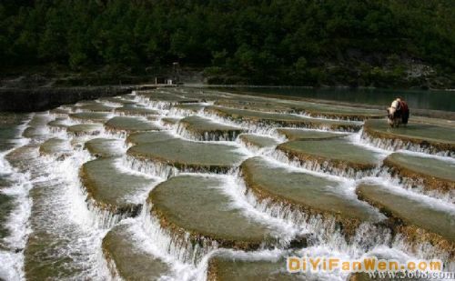 雲南白水台圖片