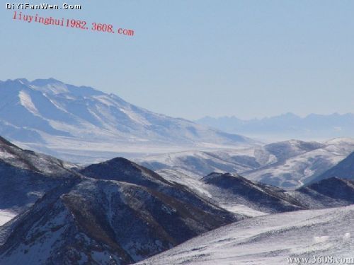 甘肅祁連山圖片