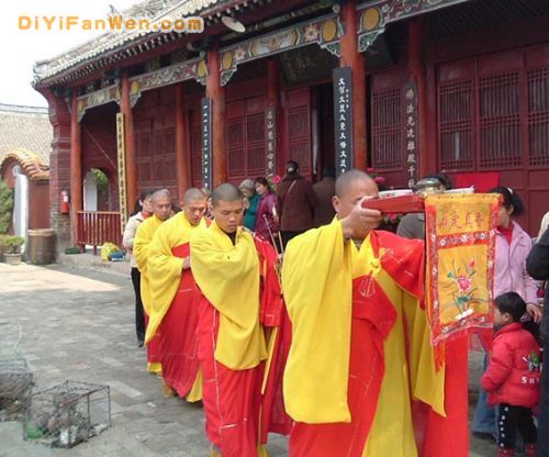南召石人山南麓旅遊區丹霞寺景區圖片