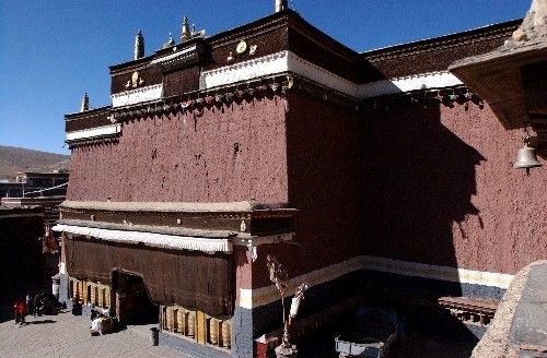 薩迦寺圖片