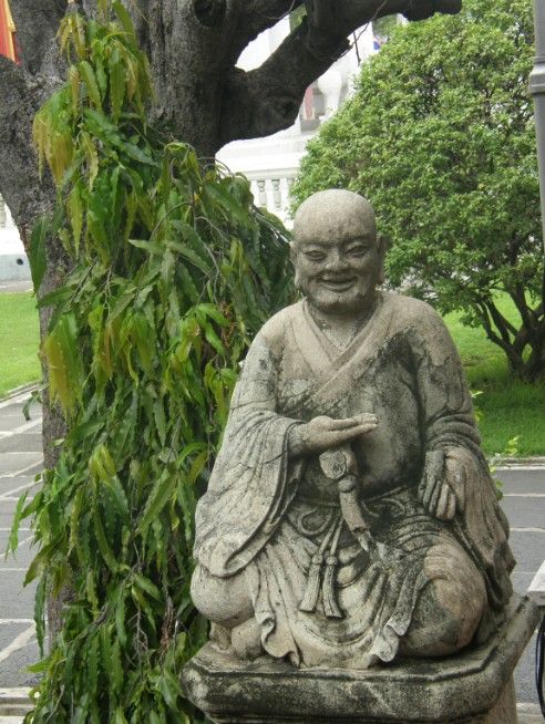 曼谷的大理石寺廟圖片