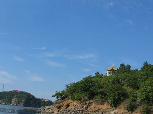 黑龍江鏡泊湖圖片