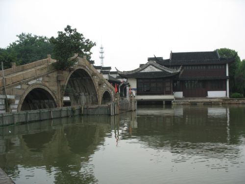 嘉興會景園通往攬秀園圖片