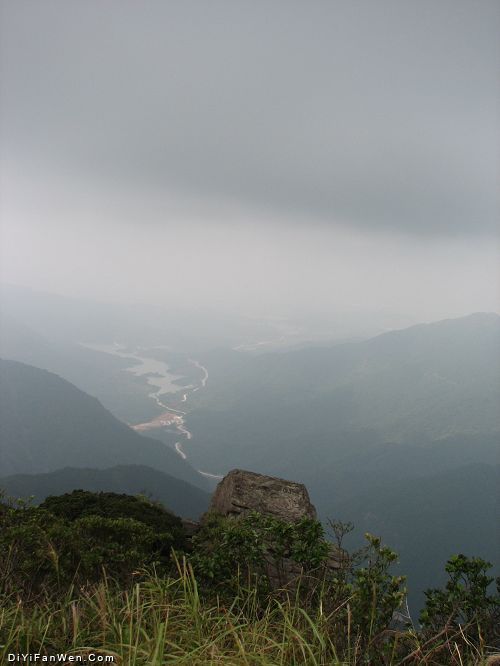 東莞第一峰銀屏嘴圖片