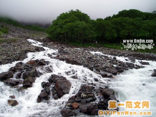 長白山天池圖片