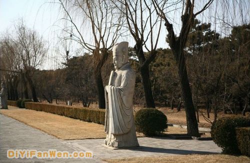 明陵神道圖片