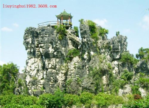 廣西左江石景林圖片