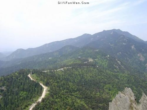 雙峰山森林公園圖片