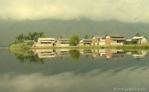 雲南大理西湖圖片