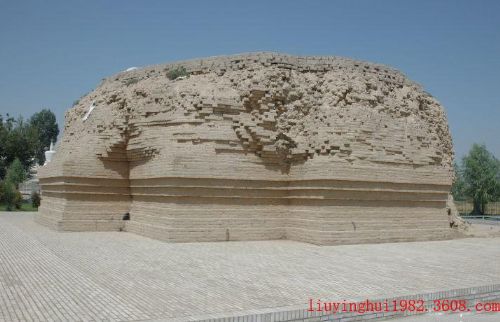 甘肅白塔寺遺址圖片