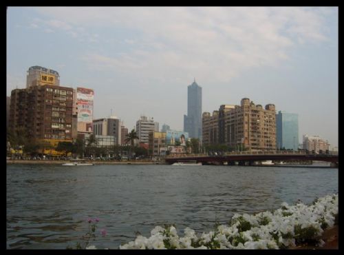 台灣愛河風光圖片