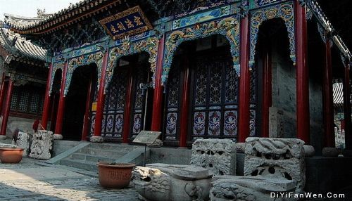 五台山龍泉寺圖片