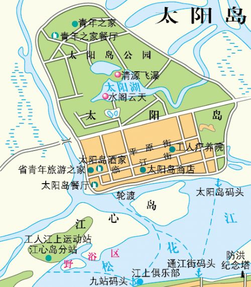 太陽島公園圖片