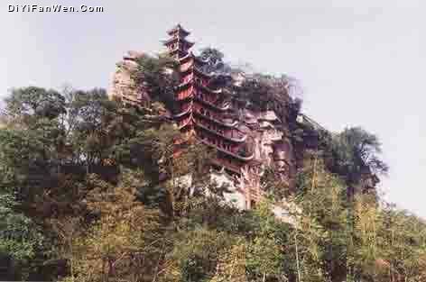 長江三峽石寶寨圖片