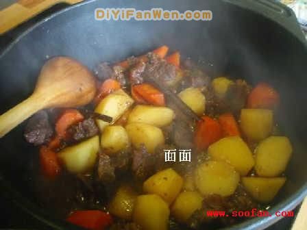 紅燒牛肉燉土豆