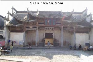 黃山南屏圖片