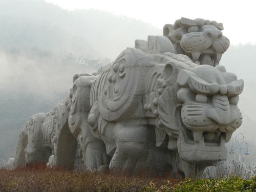 大連老虎灘圖片