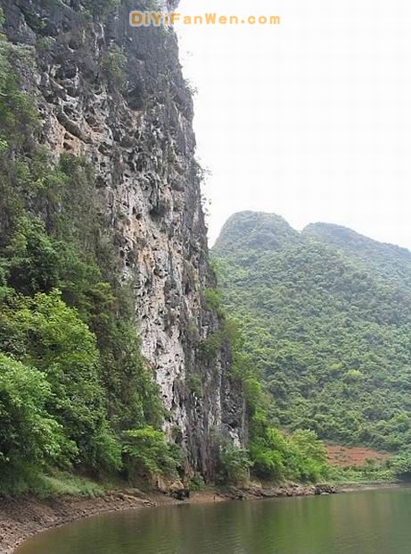廣西黑水河風光圖片