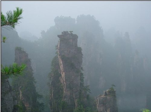 天子山圖片
