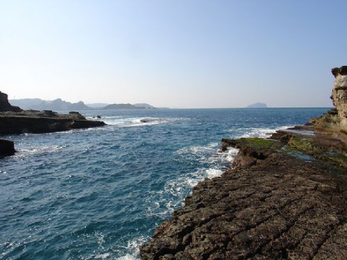 台灣基隆海岸風光圖片