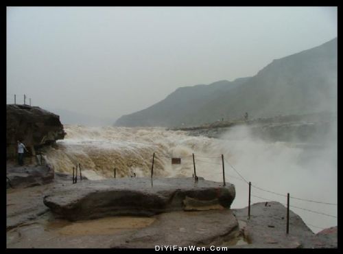 山西黃河壺口瀑布圖片