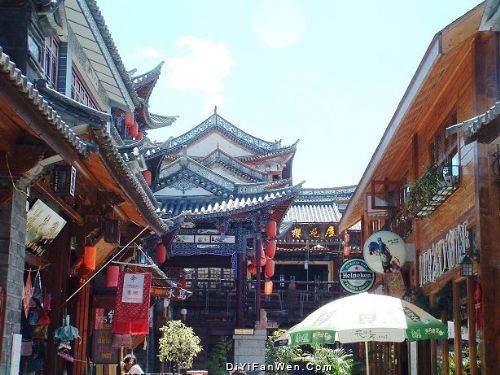 束河古城圖片