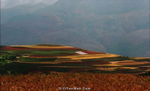 雲南昆明東川圖片