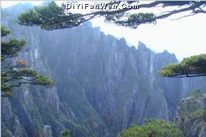 黃山排雲亭圖片
