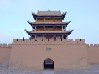 嘉峪關關城圖片