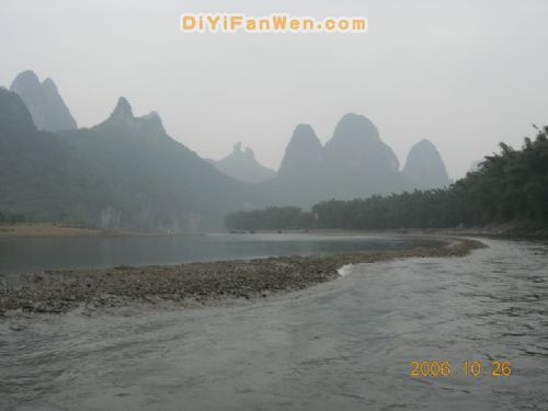 風景如畫的灕江圖片