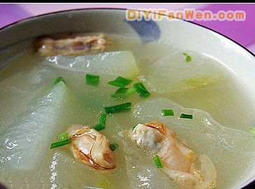鮮甜的珍珠螺冬瓜湯