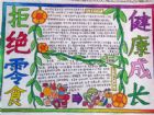 食品安全手抄報：五年級手抄報