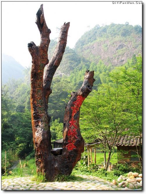 泰寧寨下大峽谷圖片