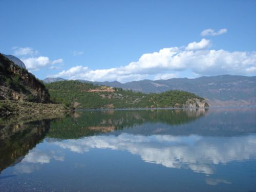 瀘沽湖圖片