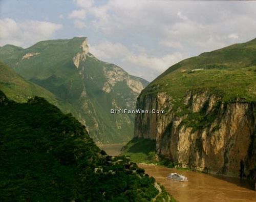 長江三峽瞿塘峽圖片