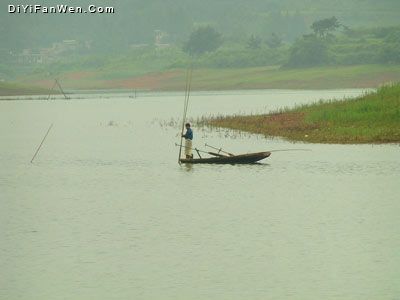 紅楓湖風景圖片